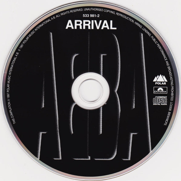 ABBA : Arrival (CD, Album, RE, RM, RP, Uni)