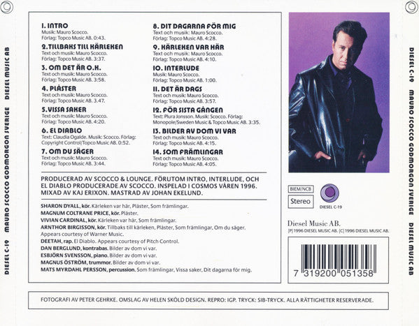 Mauro Scocco : Godmorgon Sverige (CD, Album)