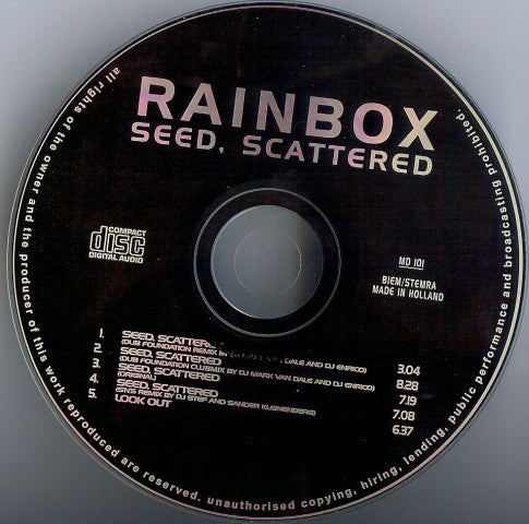 Rainbox : Seed, Scattered (CD, Maxi)