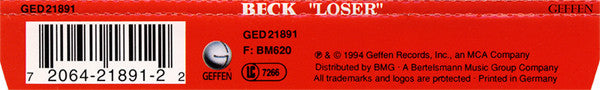 Beck : Loser (CD, Maxi)