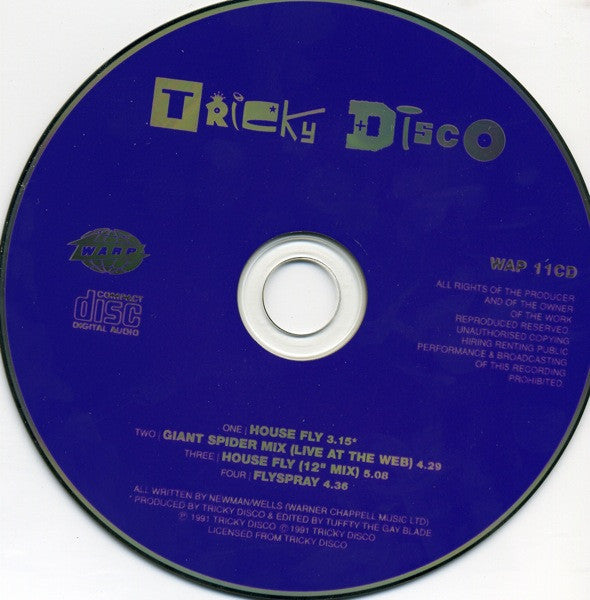Tricky Disco : House Fly (CD, Single)