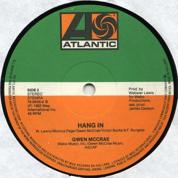 Gwen McCrae : Keep The Fire Burning (12", Maxi)