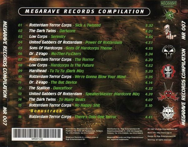 Various : Megarave Records Compilation (CD, Comp)