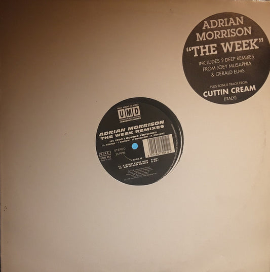 Adrian Morrison : The Week Remixes (12")