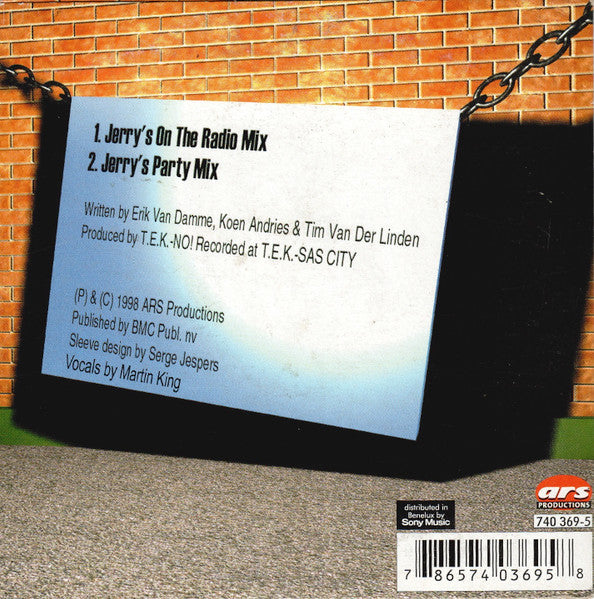 DJ Springer : Jerry's Theme (CD, Single)