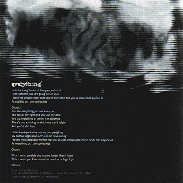 Alanis Morissette : Everything (CD, Single, Promo)