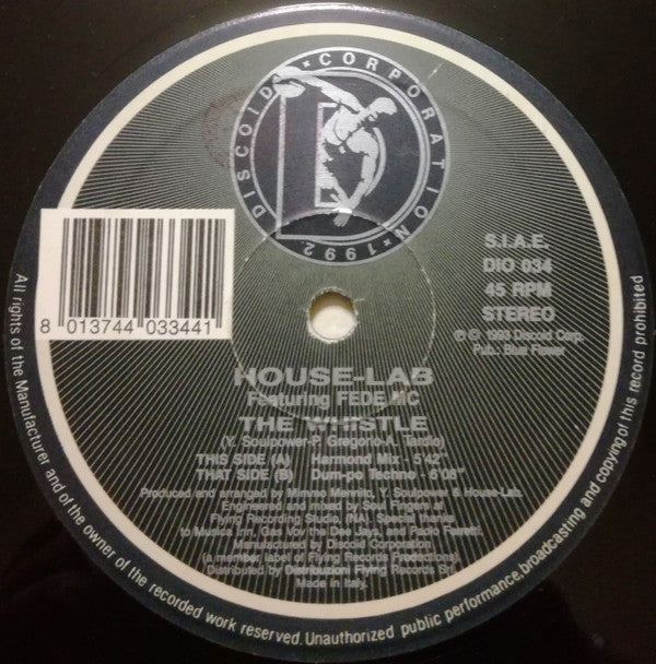 House Lab : The Whistle (12")