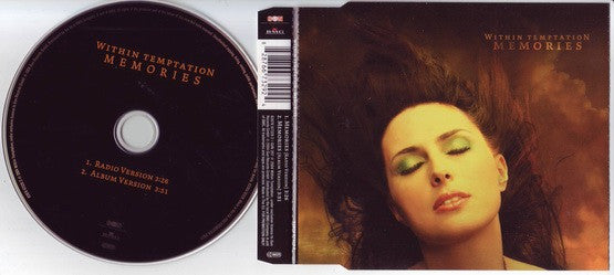 Within Temptation : Memories (CD, Single, Promo)