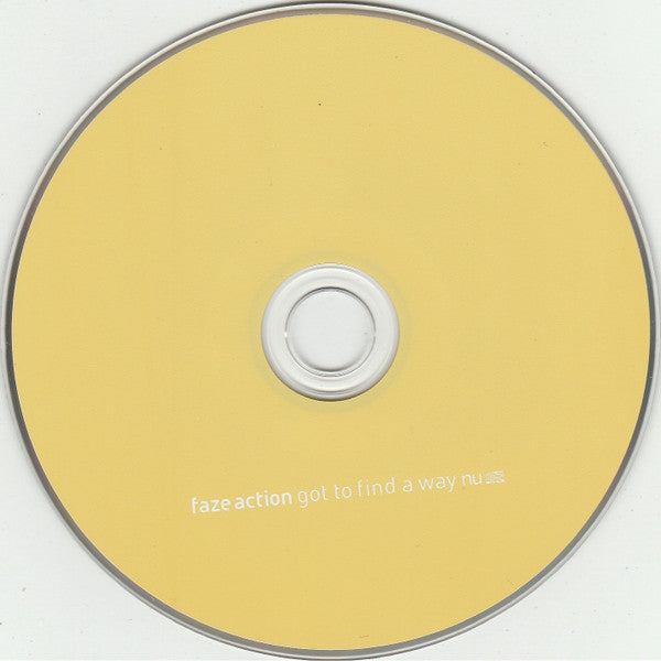 Faze Action : Got To Find A Way (CD, Single)