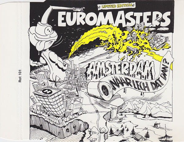 Euromasters : Amsterdam Waar Lech Dat Dan? (CD, Maxi, Ltd)