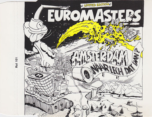 Euromasters : Amsterdam Waar Lech Dat Dan? (CD, Maxi, Ltd)