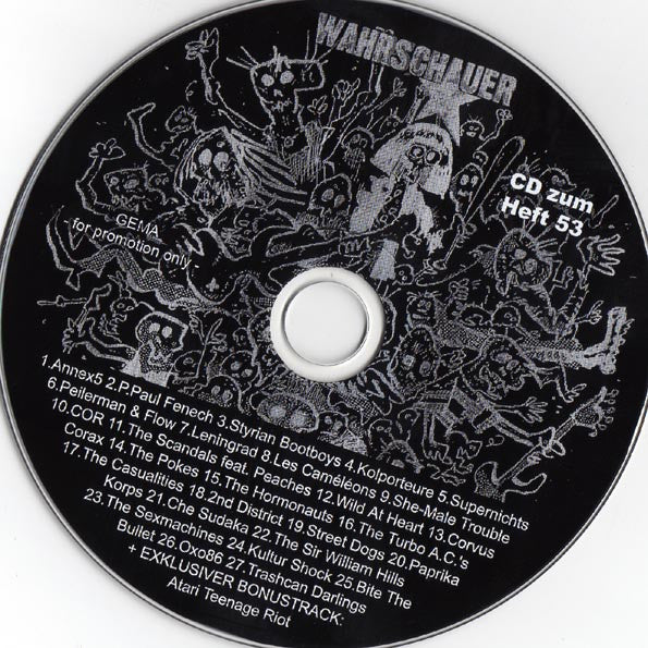 Various : Wahrschauer CD Zum Heft 53 (CD, Comp, Promo, Pap)