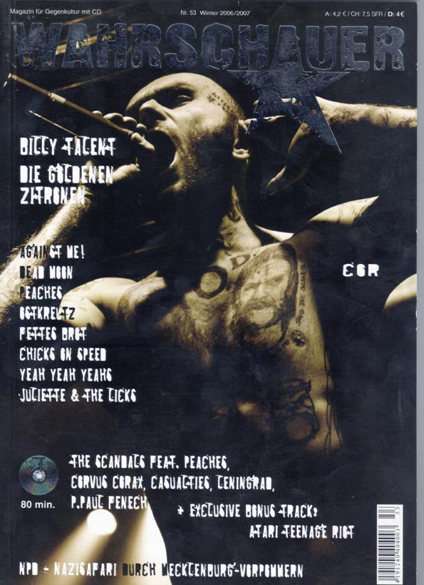 Various : Wahrschauer CD Zum Heft 53 (CD, Comp, Promo, Pap)