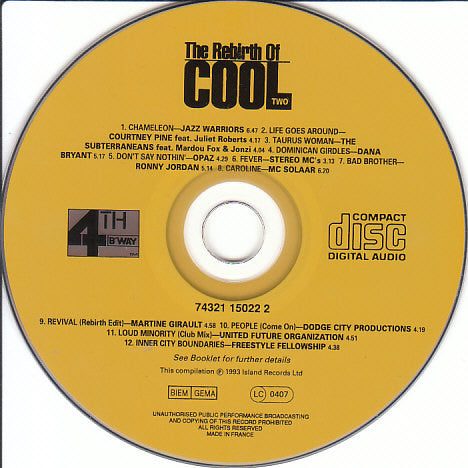 Various : The Rebirth Of Cool Two (A Deeper Shade Of Blues) (CD, Comp)