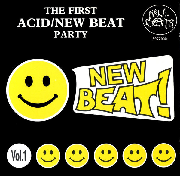 Various : The First Acid / New Beat Party (CD, Comp, P/Mixed)