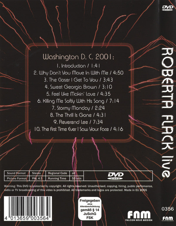 Roberta Flack : Live (DVD-V)