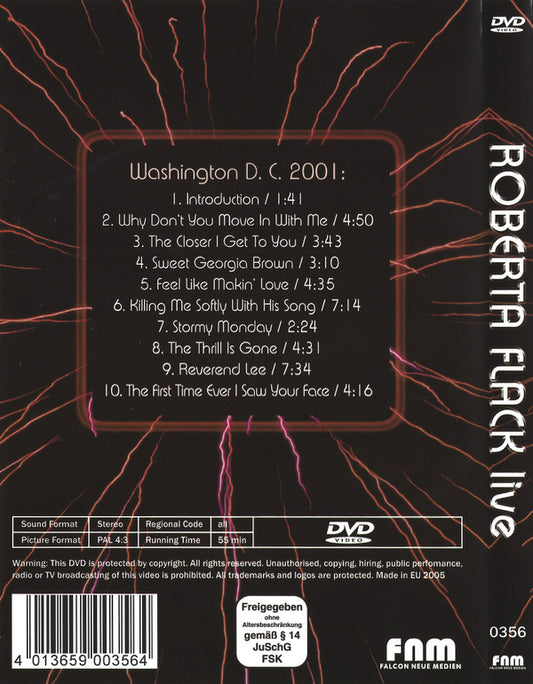 Roberta Flack : Live (DVD-V)