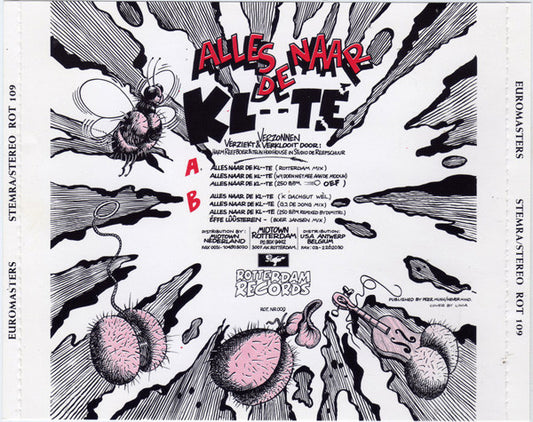 Euromasters : Alles Naar De Kl--te (CD, Maxi)