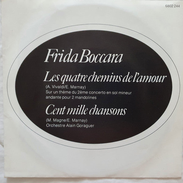 Frida Boccara : Charles Aerts Présente (7", Single)