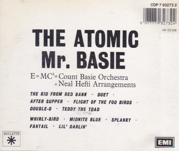 Count Basie Orchestra + Neal Hefti : Basie (E = MC²) (CD, Album, RE)