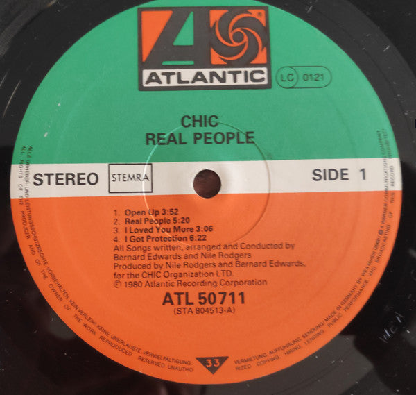 Chic : Real People (LP, Album)