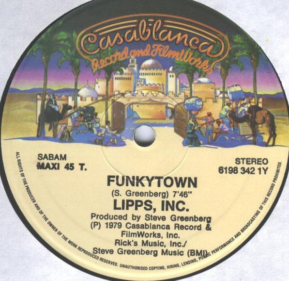 Lipps, Inc. : Funkytown (12", Maxi)