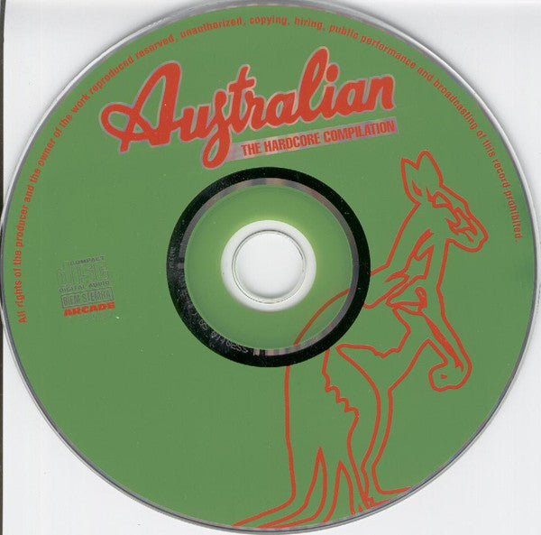 Various : Australian - The Hardcore Compilation (CD, Comp)