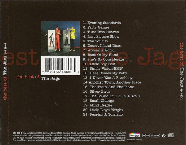 The Jags : The Best Of The Jags (CD, Comp)