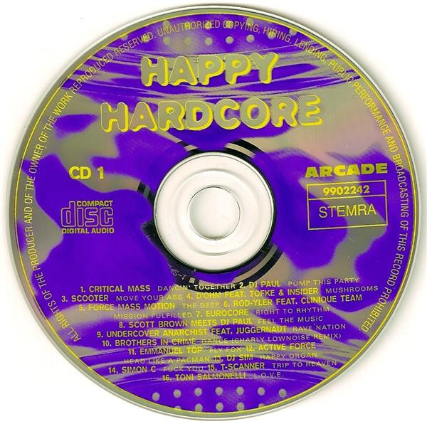 Various : Happy Hardcore (2xCD, Comp)