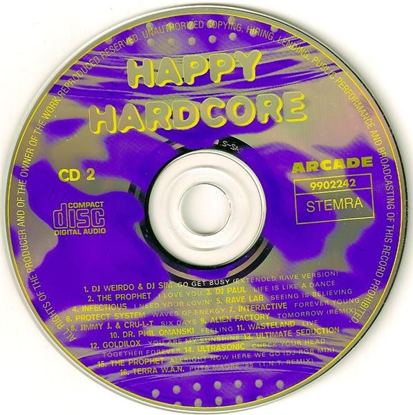 Various : Happy Hardcore (2xCD, Comp)