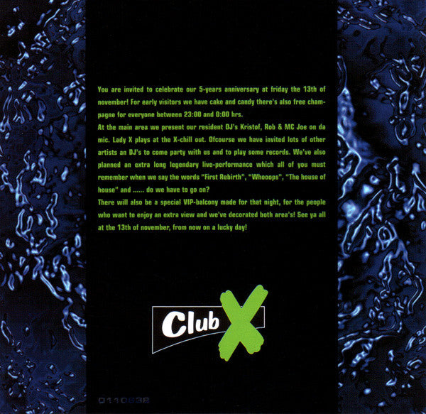 Various : Club X - Volume V (2xCD, Comp)