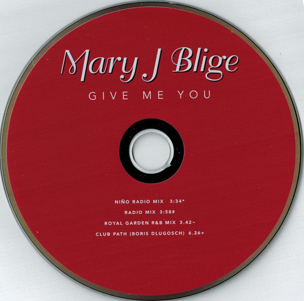 Mary J. Blige : Give Me You (CD, Maxi)