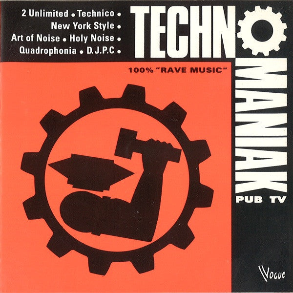 Various : Technomaniak - 100% "Rave Music" (CD, Comp)
