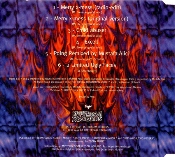 Rotterdam Termination Source : Merry X-Mess (CD, Maxi)
