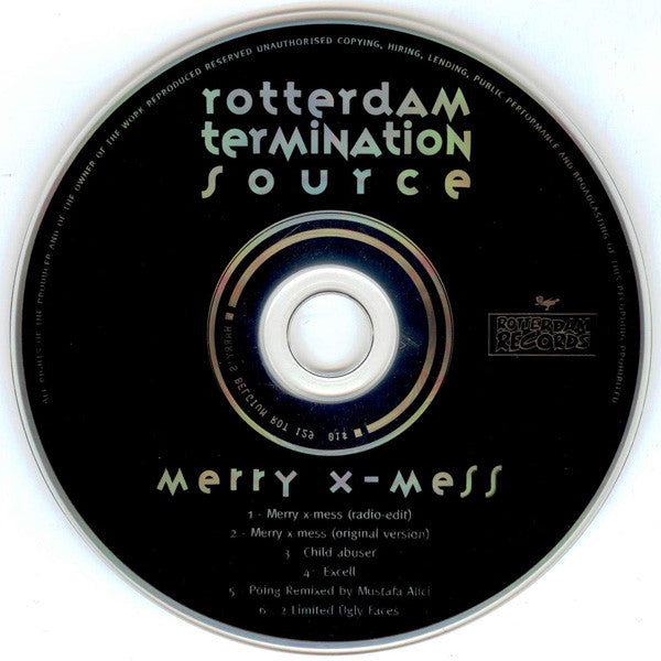 Rotterdam Termination Source : Merry X-Mess (CD, Maxi)