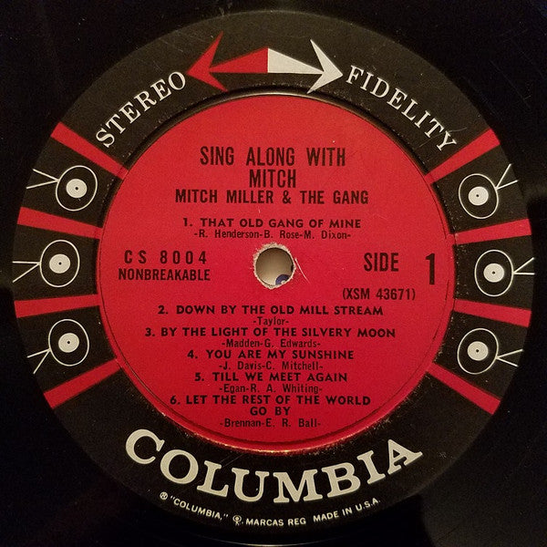 Mitch Miller And The Gang : Sing Along With Mitch (LP)