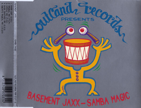 Basement Jaxx : Samba Magic (CD, Maxi)