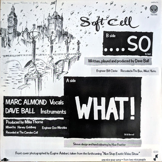 Soft Cell : What! (12", Maxi, RP)