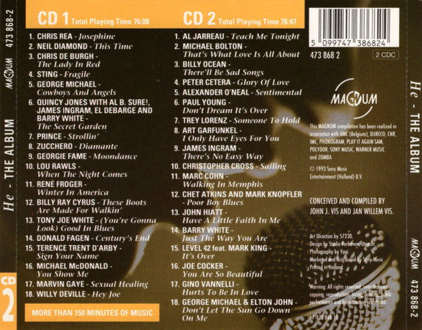 Various : He - The Album (The Best Of The Singers) (2xCD, Comp)