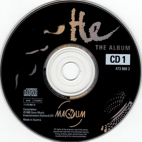 Various : He - The Album (The Best Of The Singers) (2xCD, Comp)