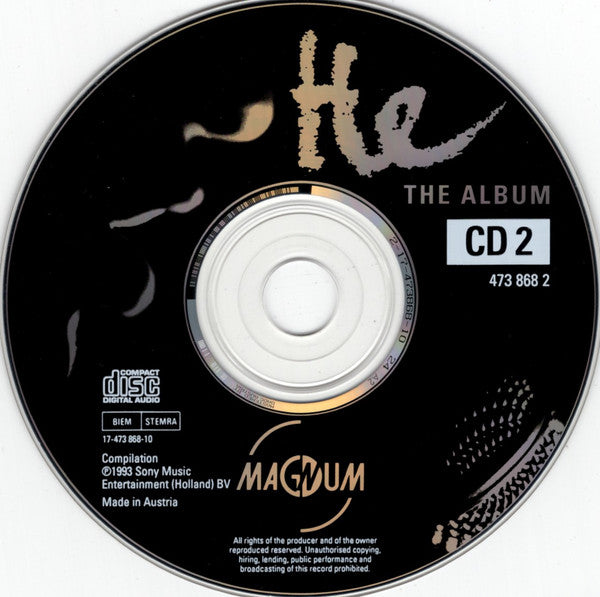 Various : He - The Album (The Best Of The Singers) (2xCD, Comp)
