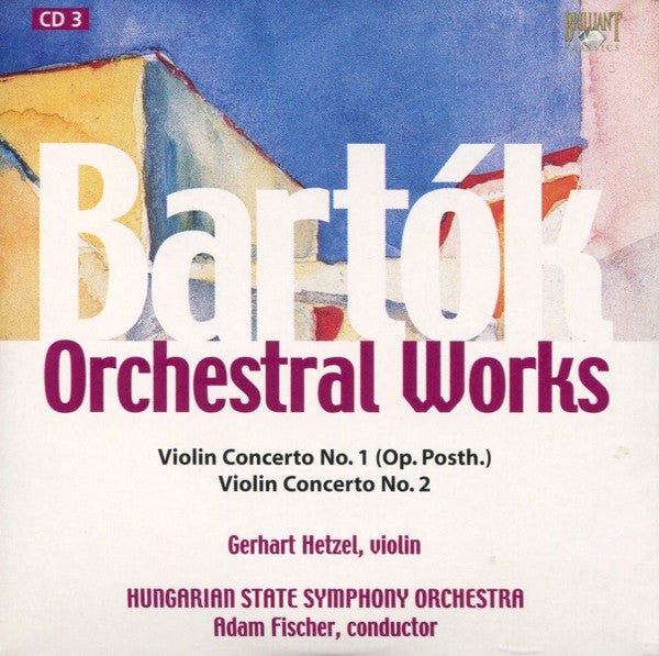 Béla Bartók, Hungarian State Symphony Orchestra, Adam Fischer (2) : Orchestral Works (5xCD + Box, Comp)