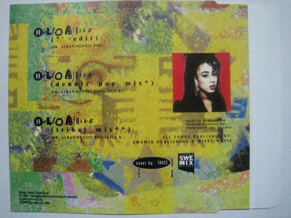 Dr. Alban Featuring Leila K : Hello Afrika (CD, Maxi)