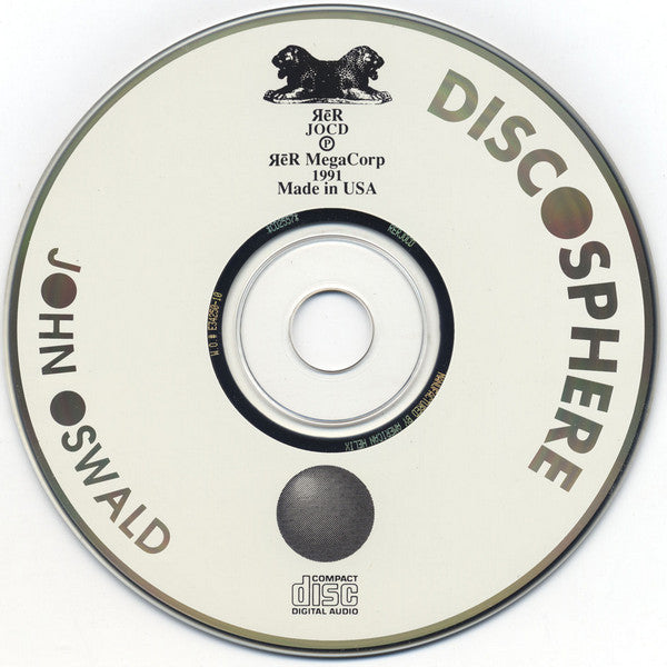 John Oswald : Discosphere (CD, Album)