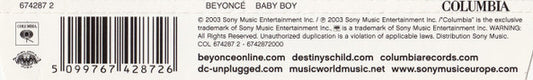 Beyoncé : Baby Boy (CD, Maxi)