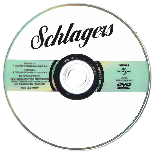 Various : Schlagers (DVD-V, Comp)