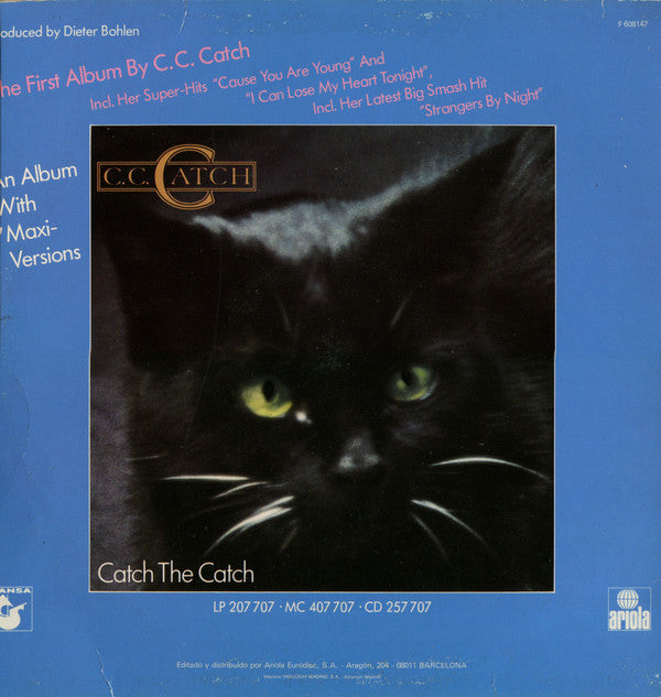 C.C. Catch : Strangers By Night (12", Maxi)