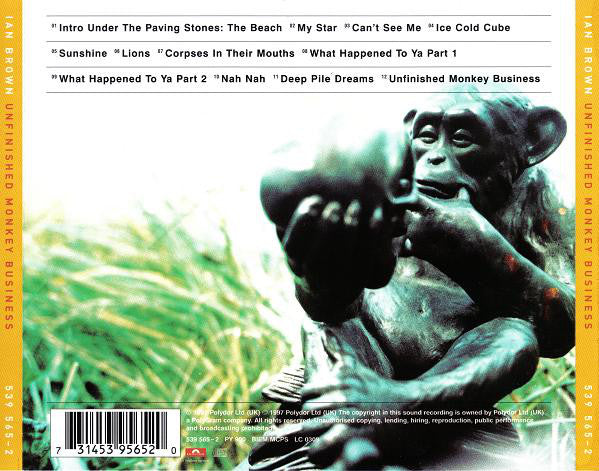 Ian Brown : Unfinished Monkey Business (CD, Album)