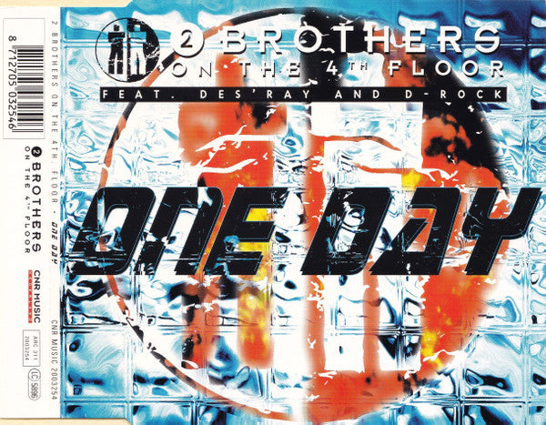 2 Brothers On The 4th Floor Feat. Des'Ray And D-Rock : One Day (CD, Maxi)