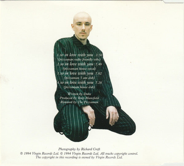 Duke : So In Love With You (CD, Maxi)